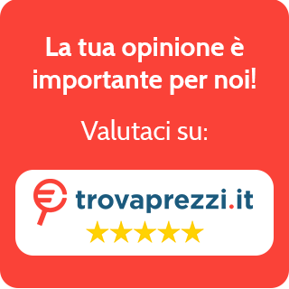 Lascia una recensione su Trovaprezzi.it