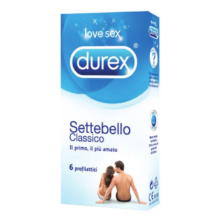 DUREX Profilattici Settebello Classico 6 pz