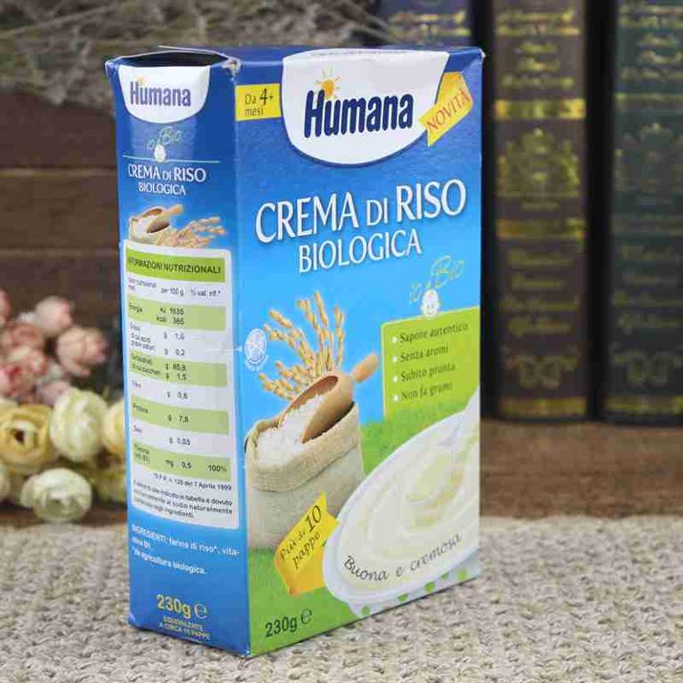 HUMANA CREMA DI RISO BIO 230G - Bigfarmacia