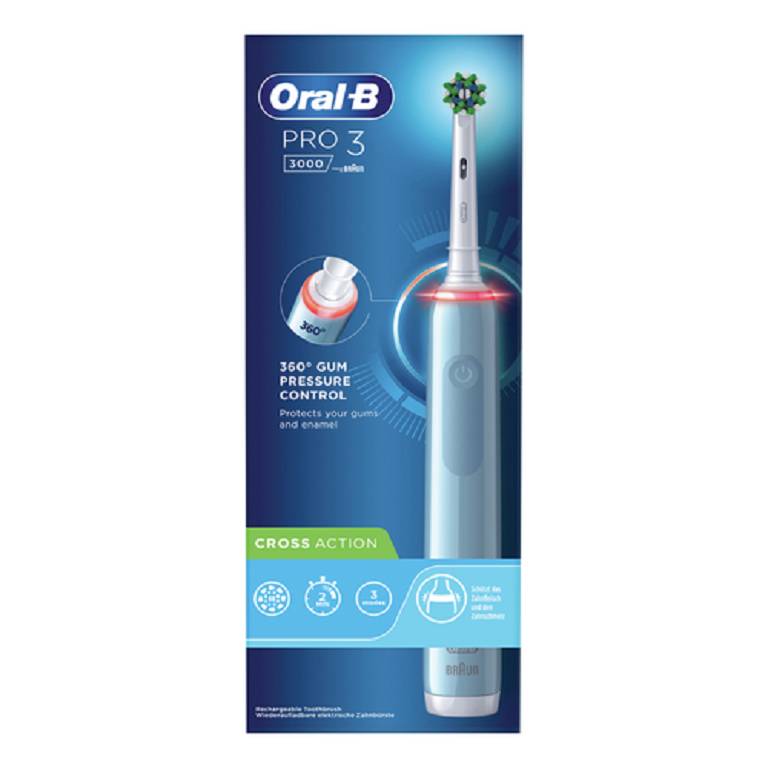 ORALB PRO3 BLUE SPAZZOLINO ELE