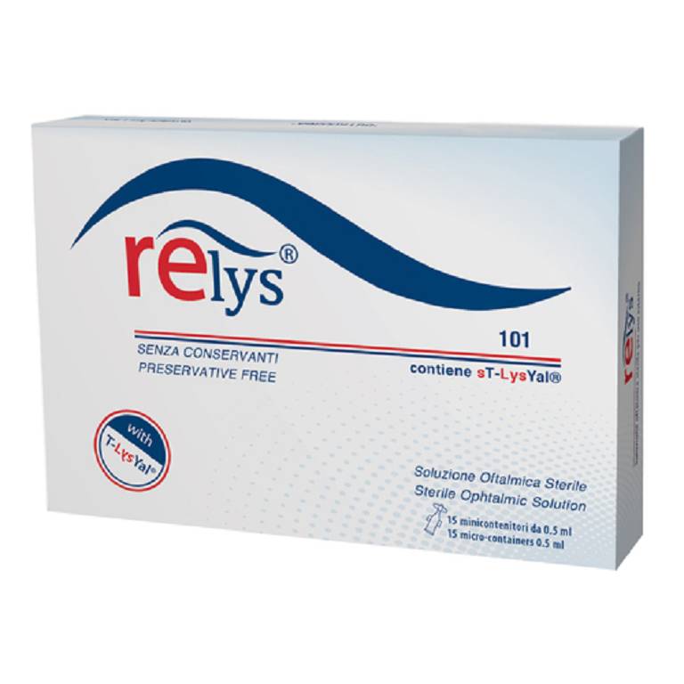 RELYS MONODOSE 15MINICONT