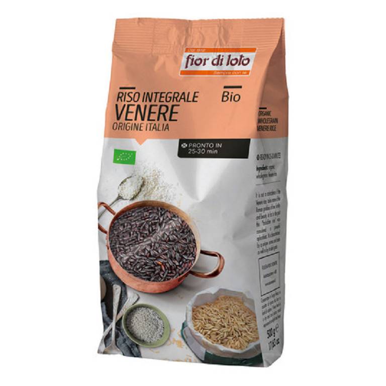 RISO INTEGRALE NERO VENERE500G