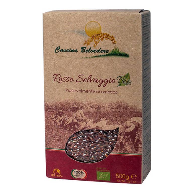 RISO ROSSO INTEGRALE 500G