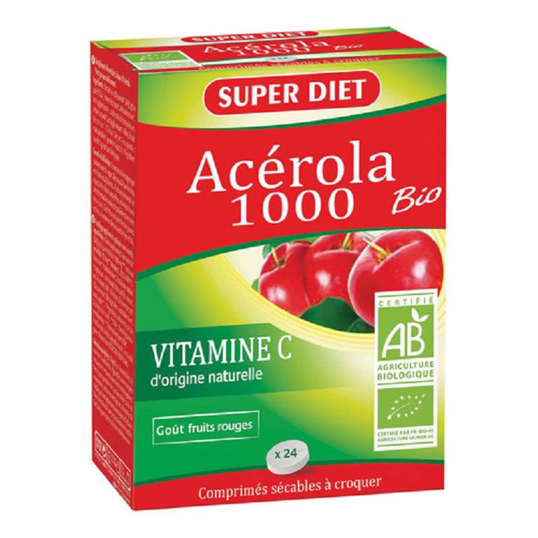 SUPERDIET ACEROLA 1000 C 24CPR