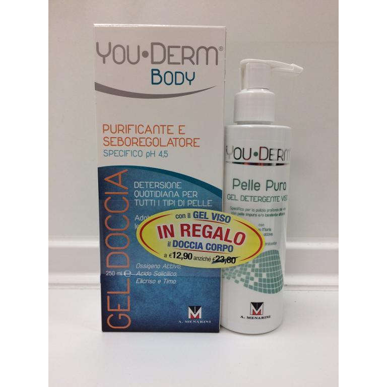 YOUDERM GEL DETERGENTE VISO+GEL DOCCIA OMAGGIO